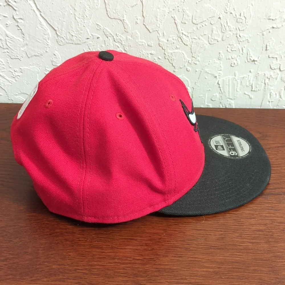 New Era Chicago Bulls Red 9Fifty Adjustable Hat